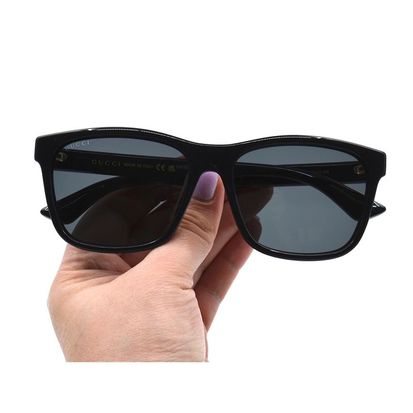NEW GUCCI GG1746S 001 BLACK GREY AUTHENTIC SUNGLASSES - Picture 12 of 16